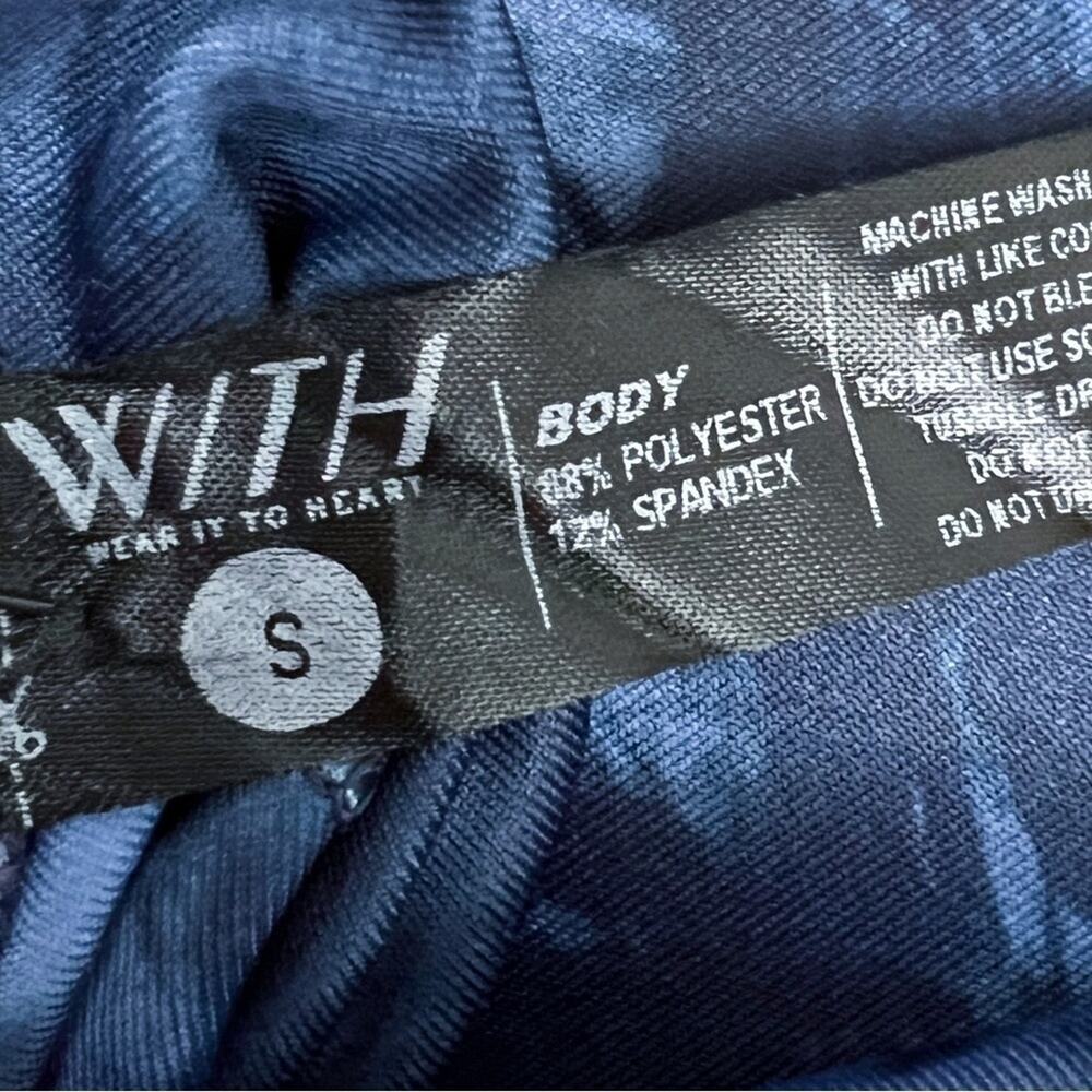 Peloton Reversible NWT Melody High-Waist Leggings S Tie-Dye Stripe 7/8 Tights - Picture 11 of 14